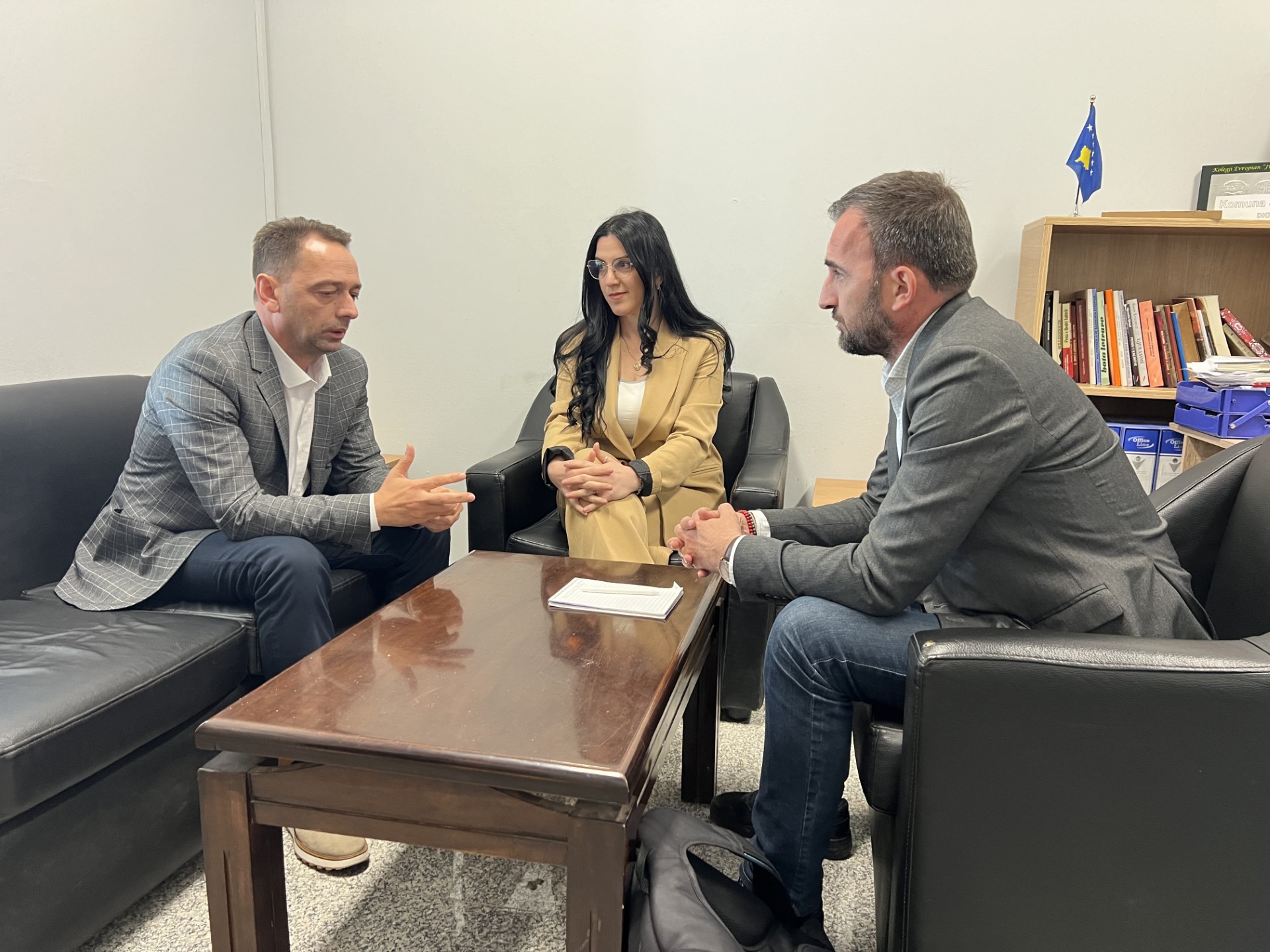 Meeting with the Mayor of Skenderaj