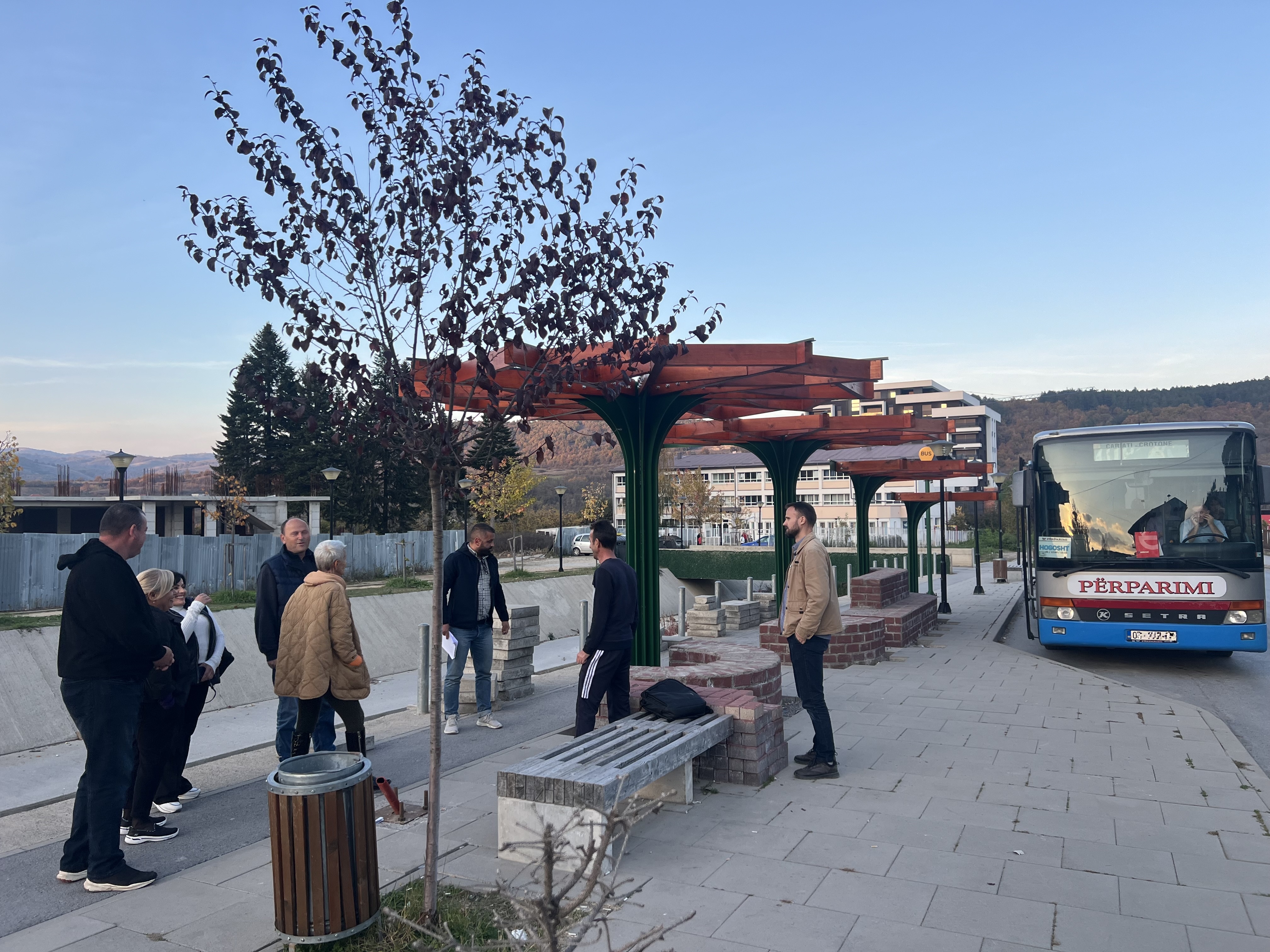 Evaluation of the Project for Building Bus Shelters in villages of Kamenicë