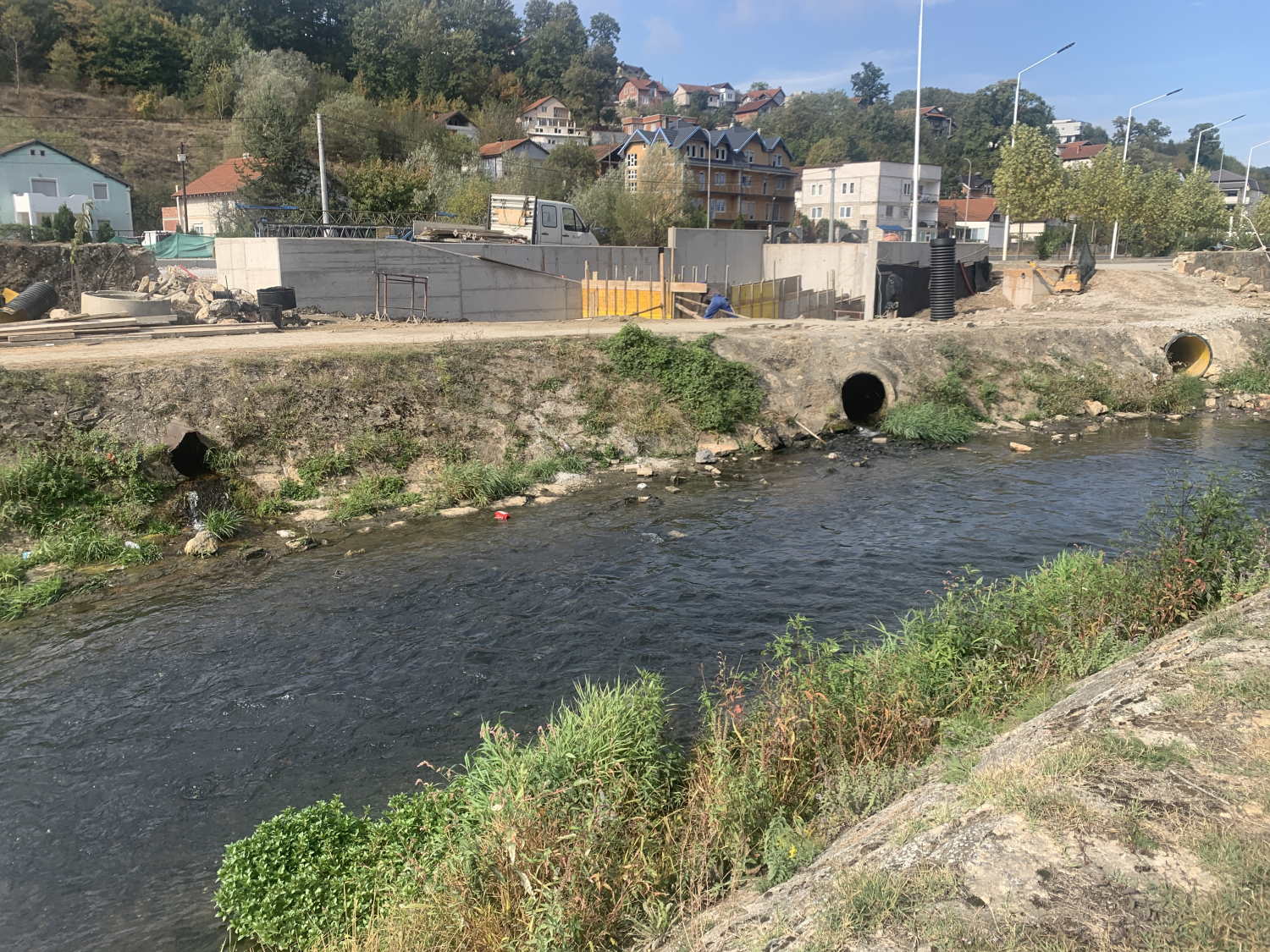 Degradation of the Nerodime River in Kaçanik